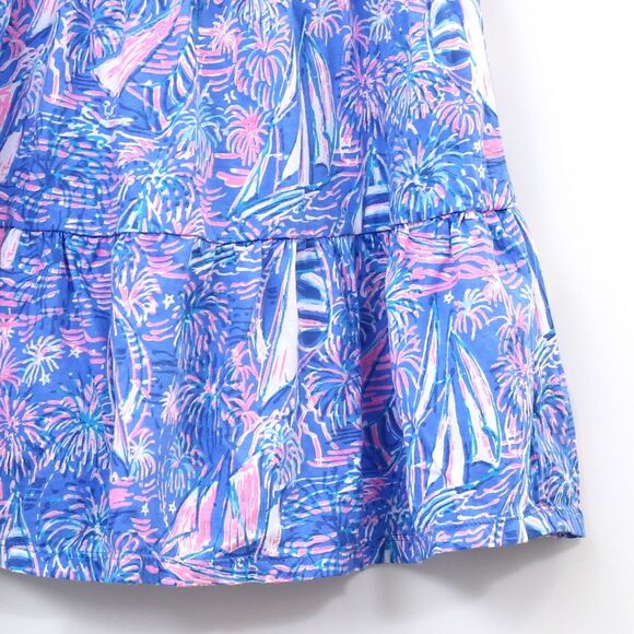 Lilly Pulitzer Girls Mini Geanna Swing Dress Short Sleeve S 4-5 Years NWD 281953 - Picture 7 of 10